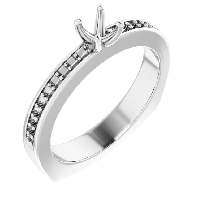 14k White Gold