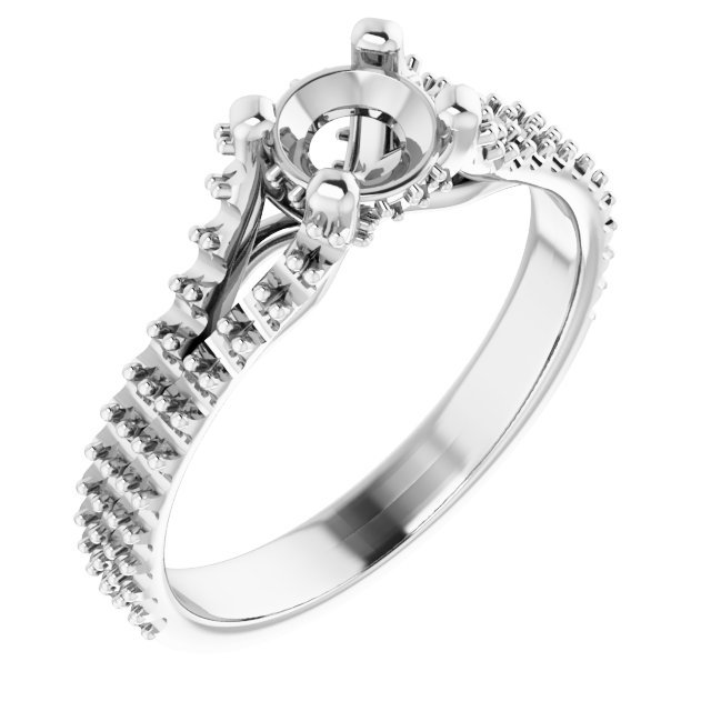 14k White Gold