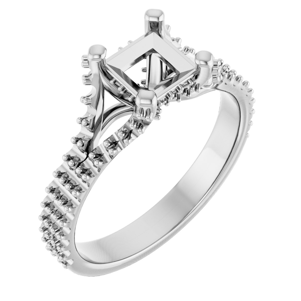 14k White Gold