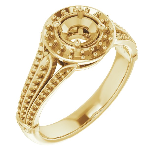 Halo-Style Engagement Ring