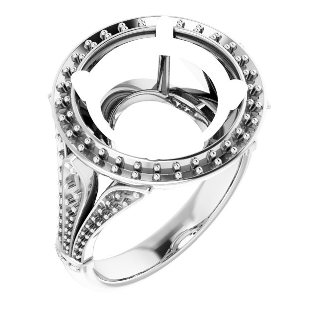 Halo-Style Engagement Ring