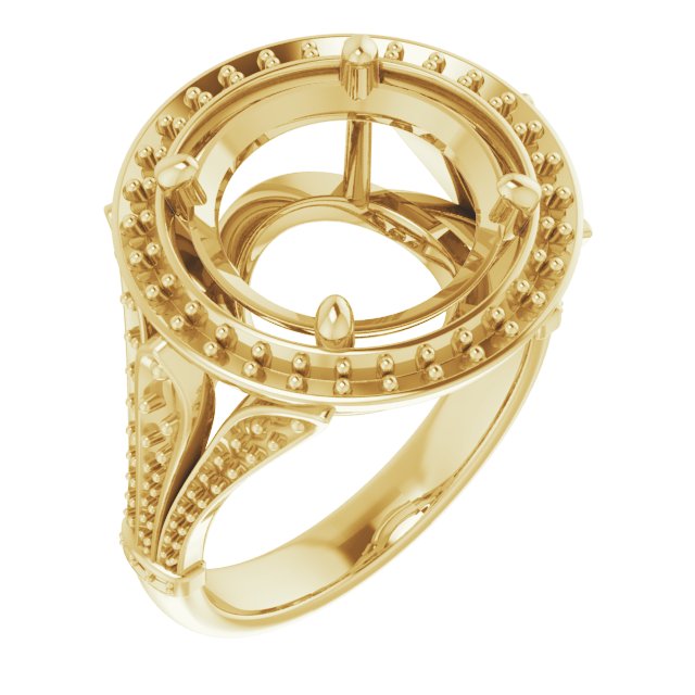 Halo-Style Engagement Ring