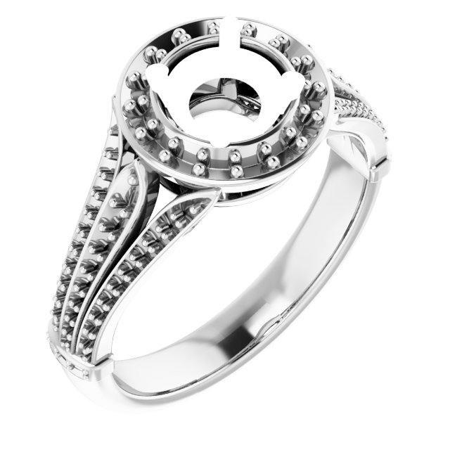 Halo-Style Engagement Ring