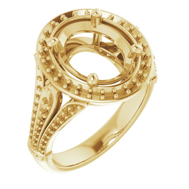 Halo-Style Engagement Ring