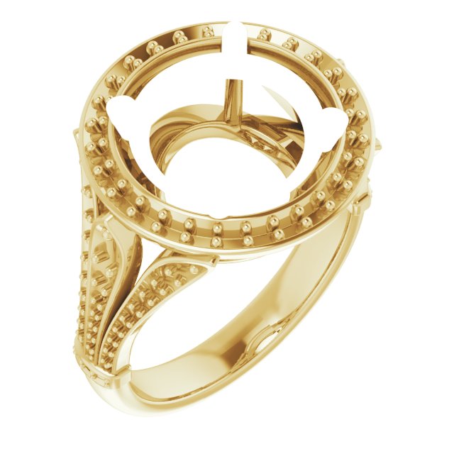 Halo-Style Engagement Ring