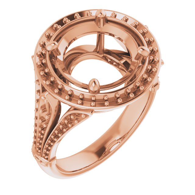 Halo-Style Engagement Ring