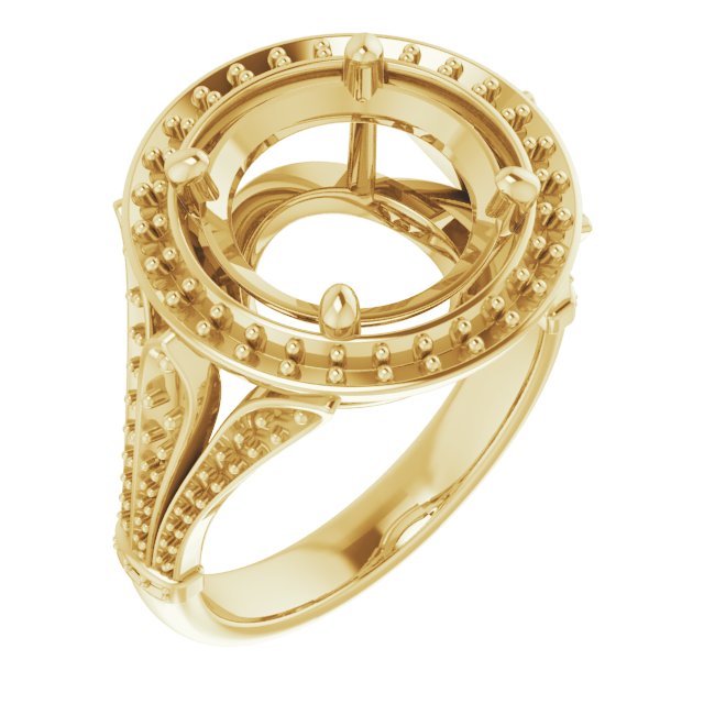 Halo-Style Engagement Ring