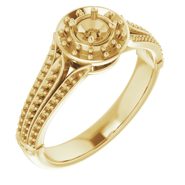 Halo-Style Engagement Ring