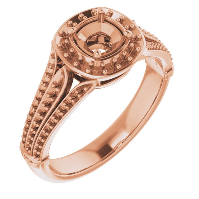Halo-Style Engagement Ring