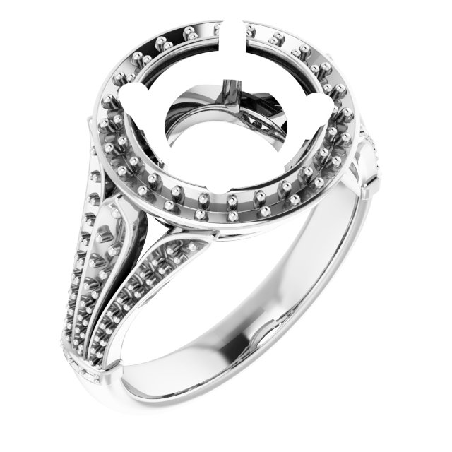 Halo-Style Engagement Ring