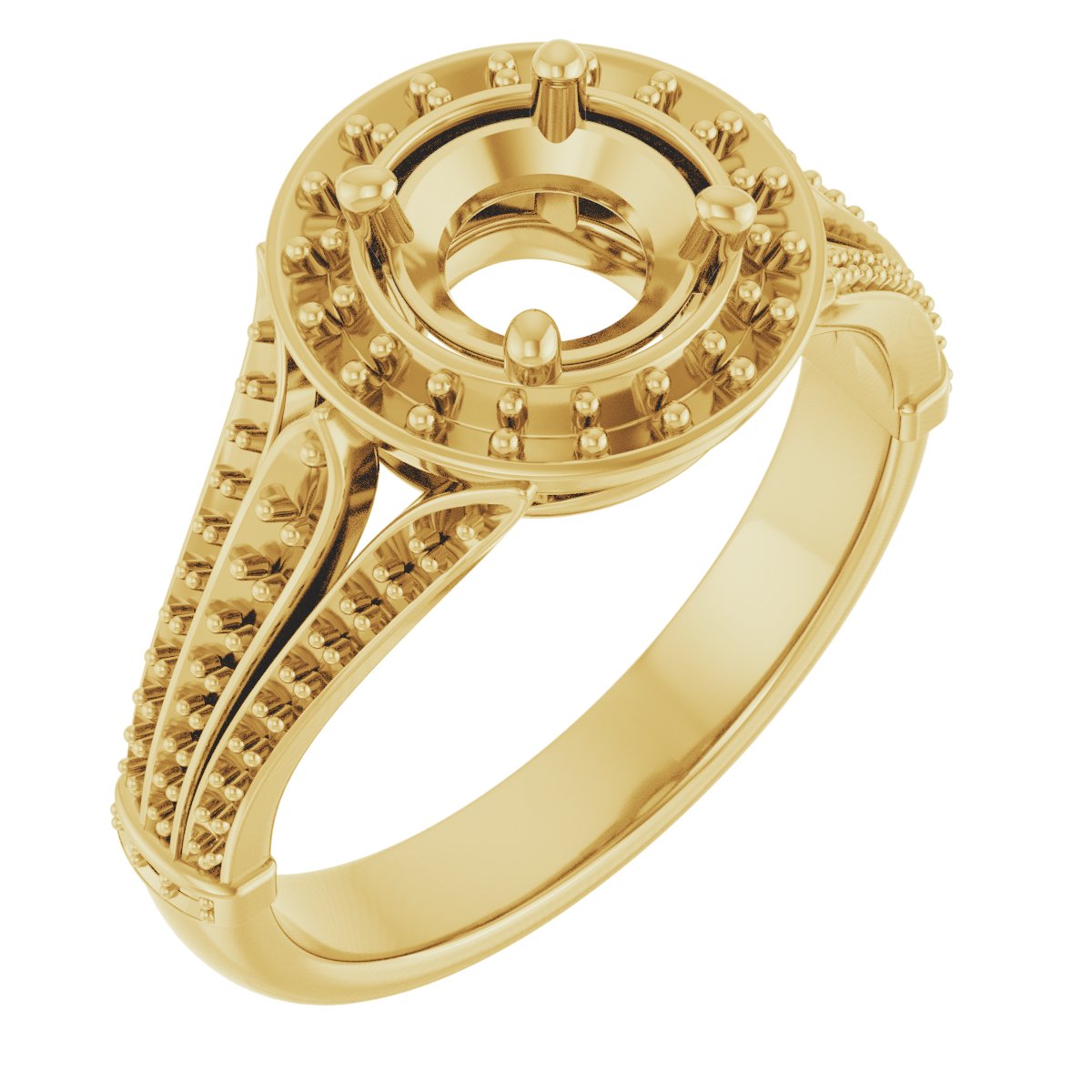 Halo-Style Engagement Ring