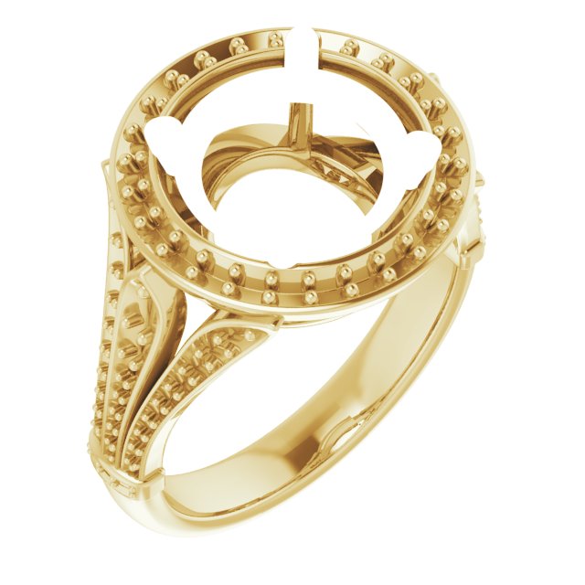 Halo-Style Engagement Ring