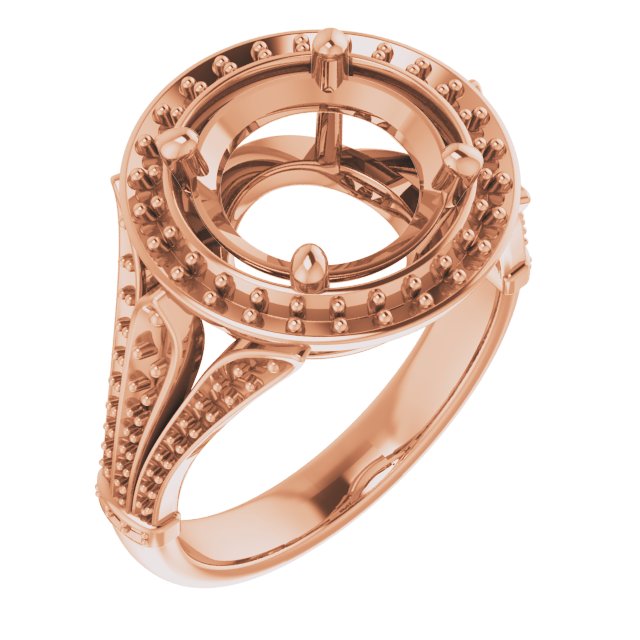 Halo-Style Engagement Ring