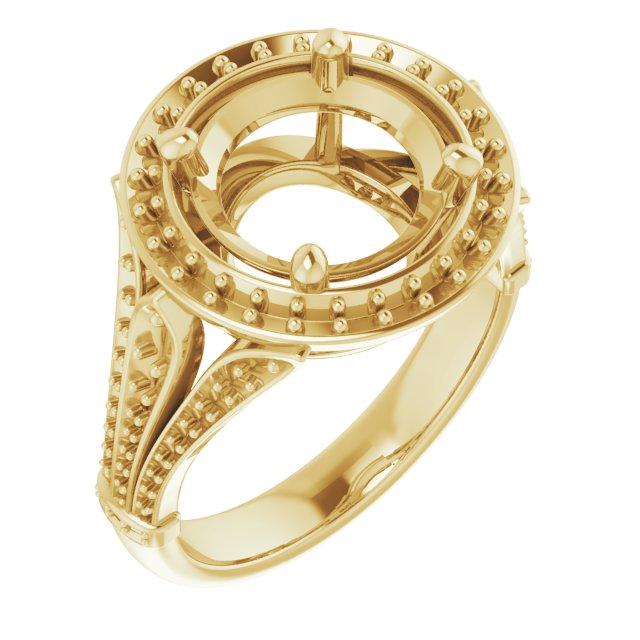 Halo-Style Engagement Ring