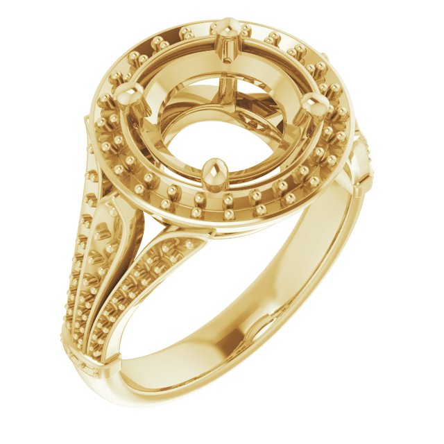 Halo-Style Engagement Ring