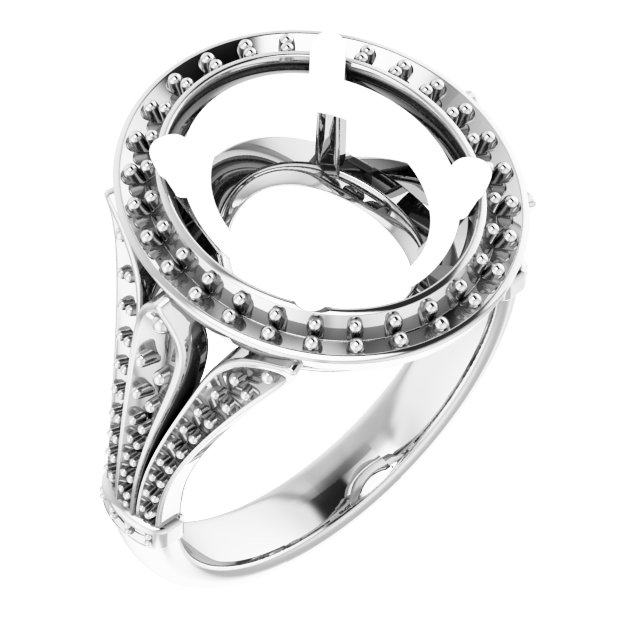 Halo-Style Engagement Ring