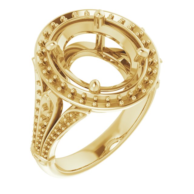 Halo-Style Engagement Ring