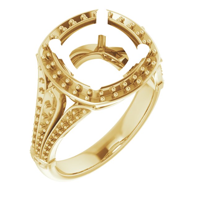 Halo-Style Engagement Ring