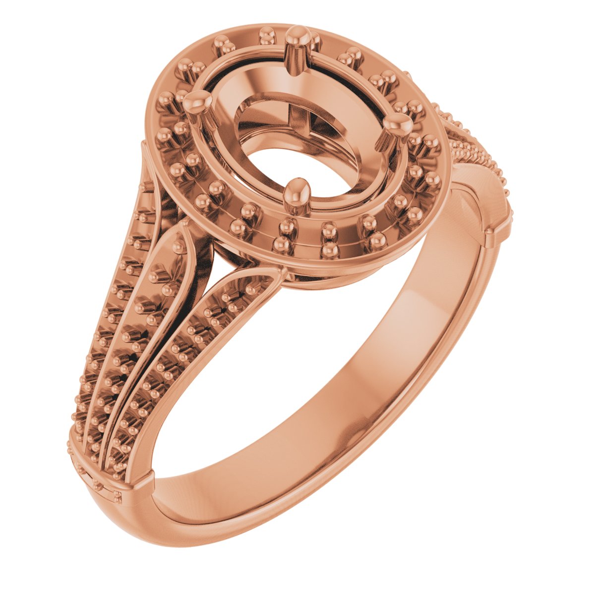 Halo-Style Engagement Ring