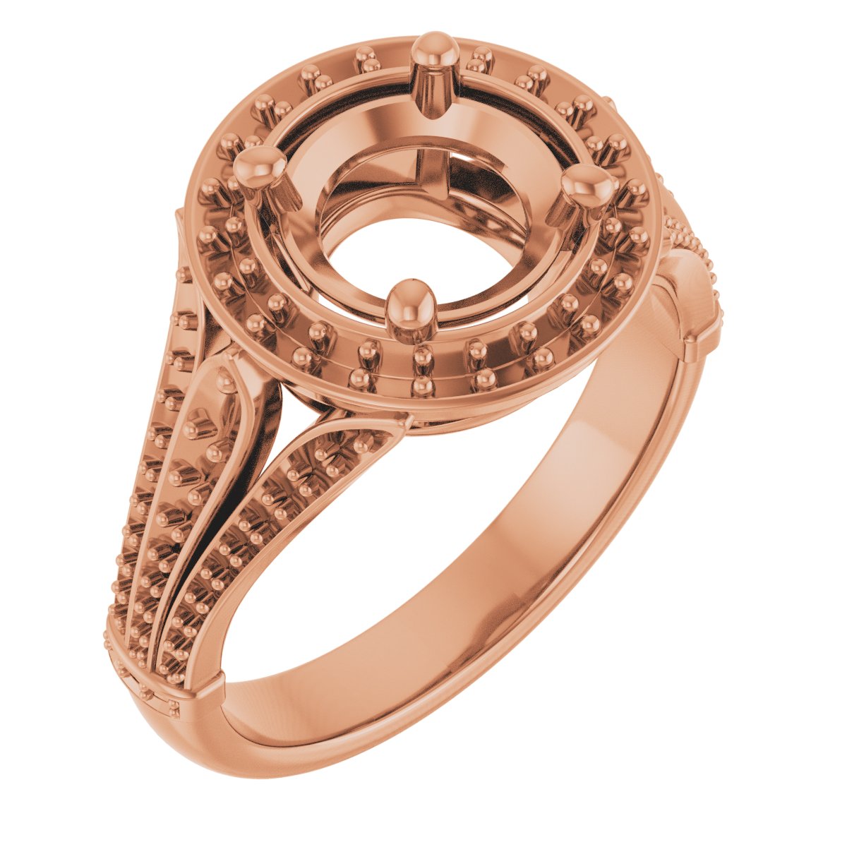 Halo-Style Engagement Ring