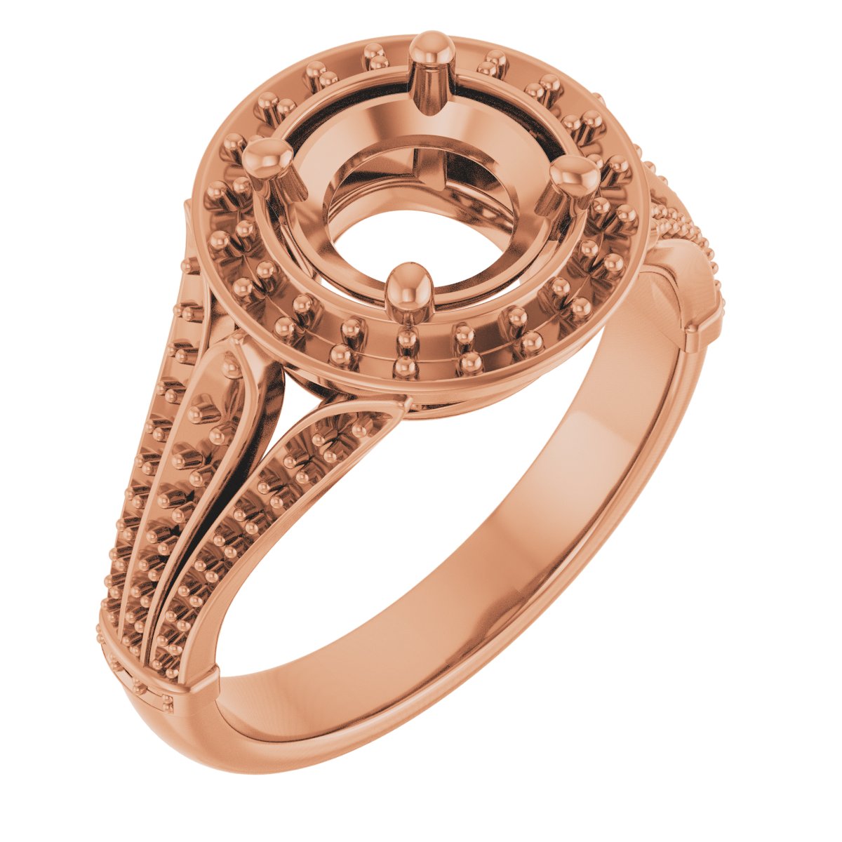Halo-Style Engagement Ring