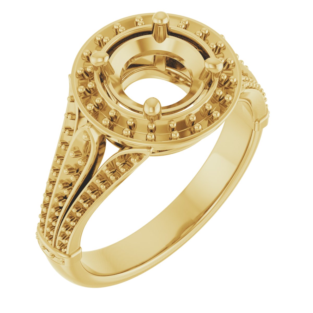 Halo-Style Engagement Ring