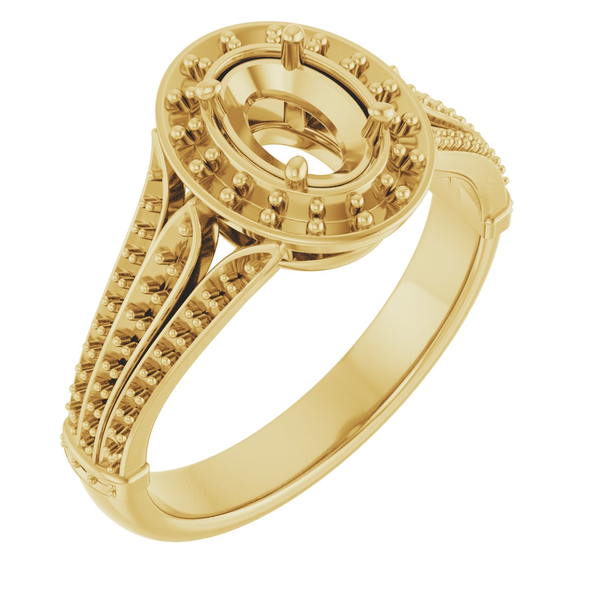 Halo-Style Engagement Ring