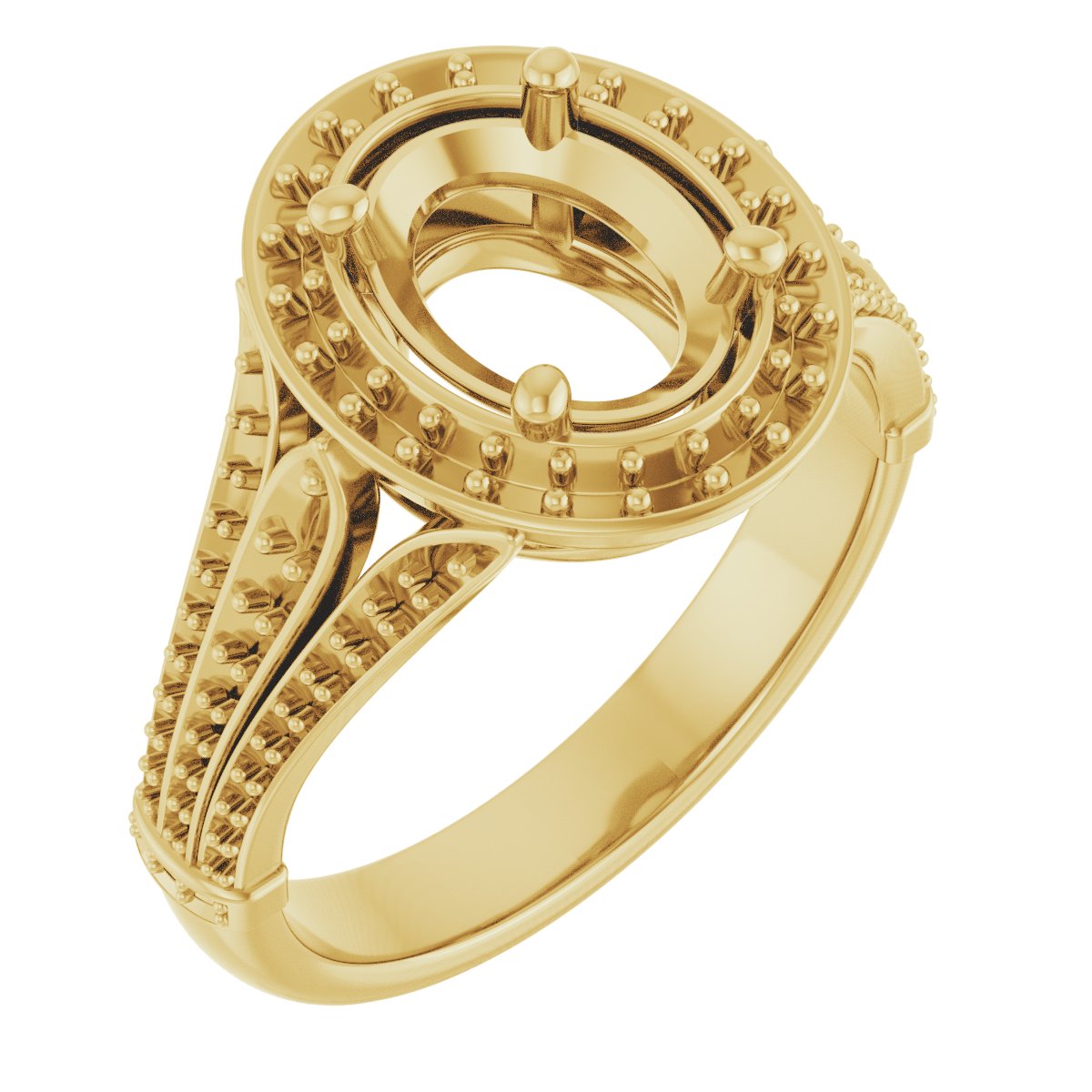 Halo-Style Engagement Ring