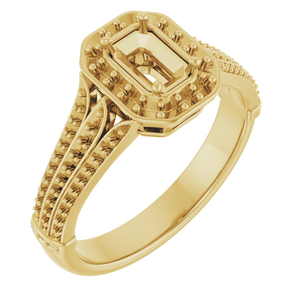 Halo-Style Engagement Ring
