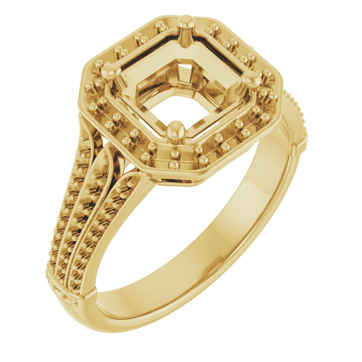 Halo-Style Engagement Ring