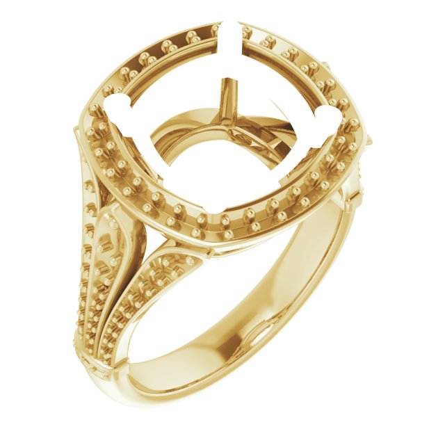 Halo-Style Engagement Ring