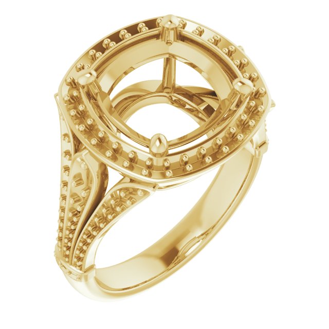 Halo-Style Engagement Ring