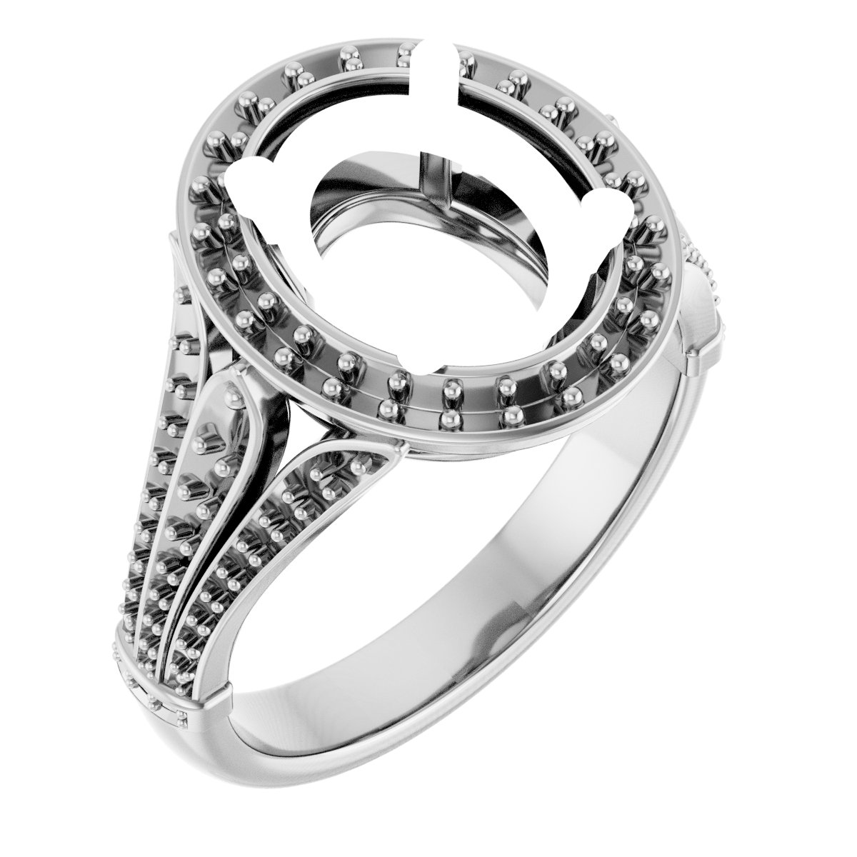 Halo-Style Engagement Ring