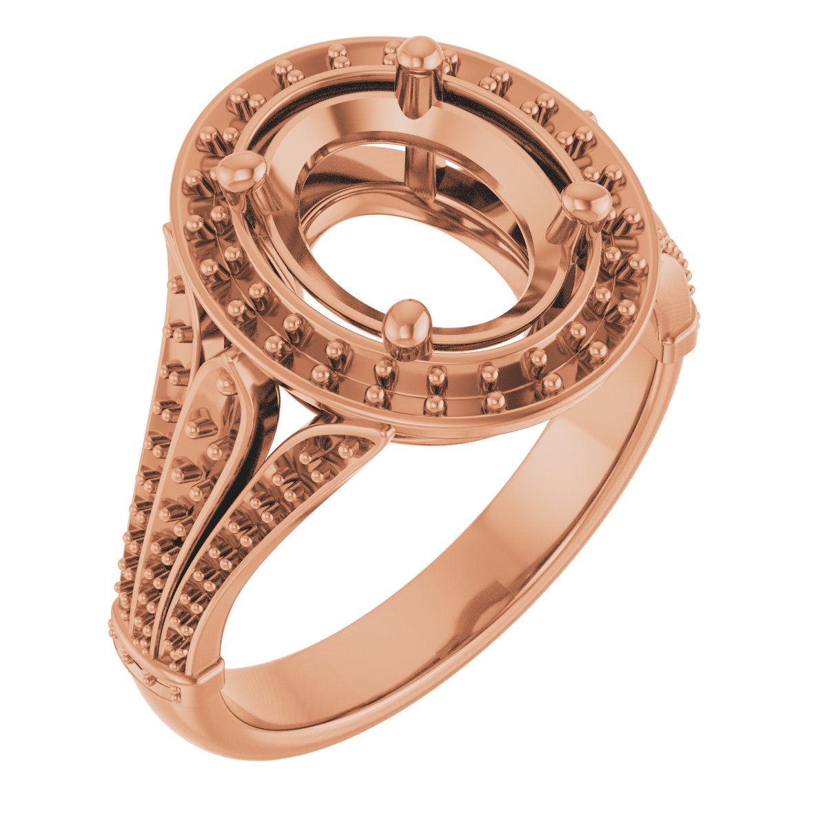 Halo-Style Engagement Ring