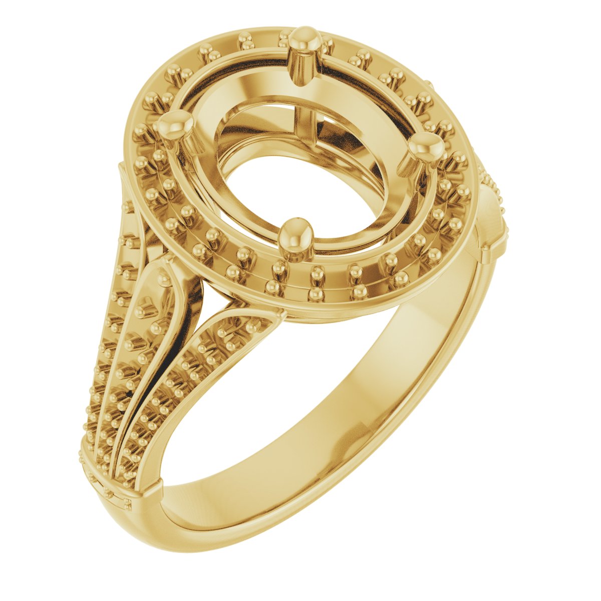 Halo-Style Engagement Ring
