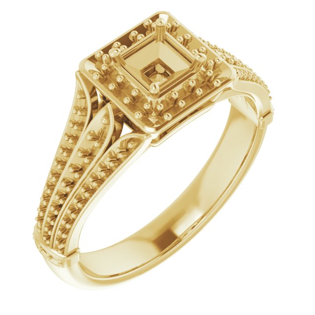 Halo-Style Engagement Ring