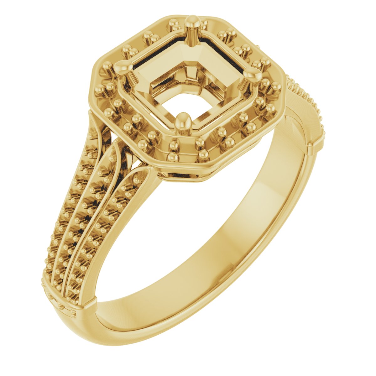 Halo-Style Engagement Ring
