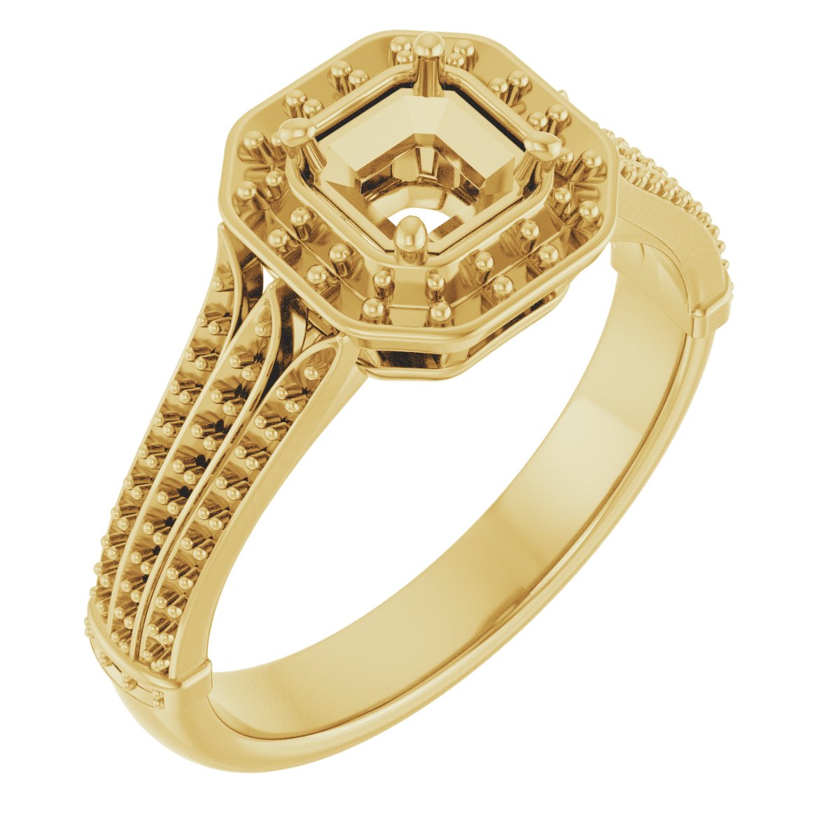 Halo-Style Engagement Ring
