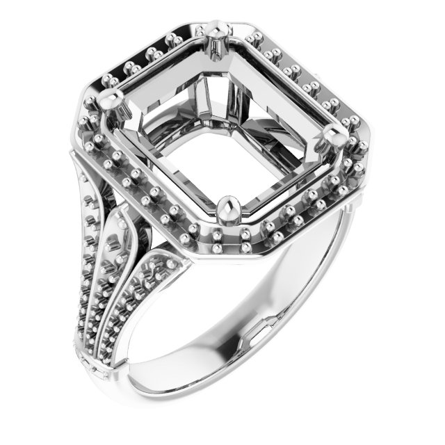Halo-Style Engagement Ring