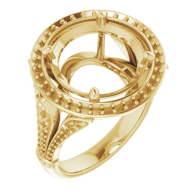 Halo-Style Engagement Ring