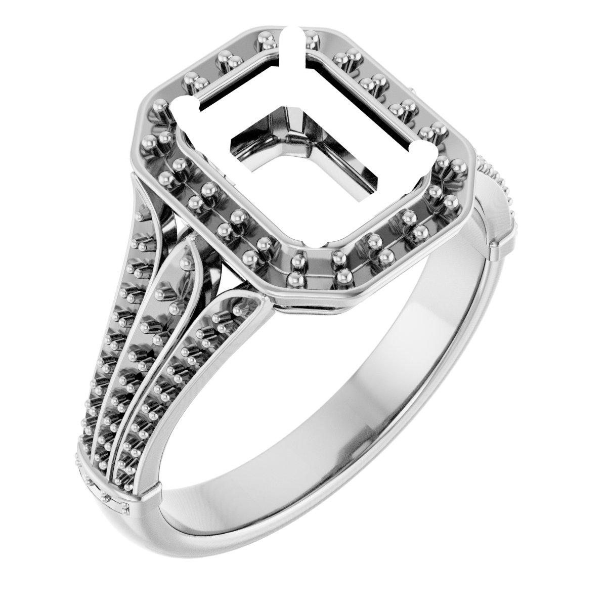 Halo-Style Engagement Ring