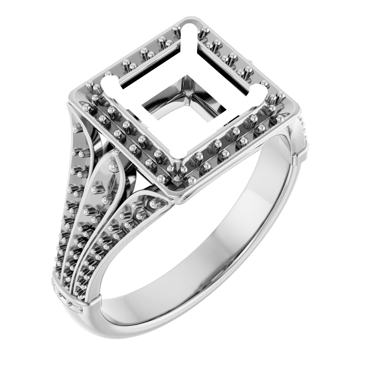 Halo-Style Engagement Ring