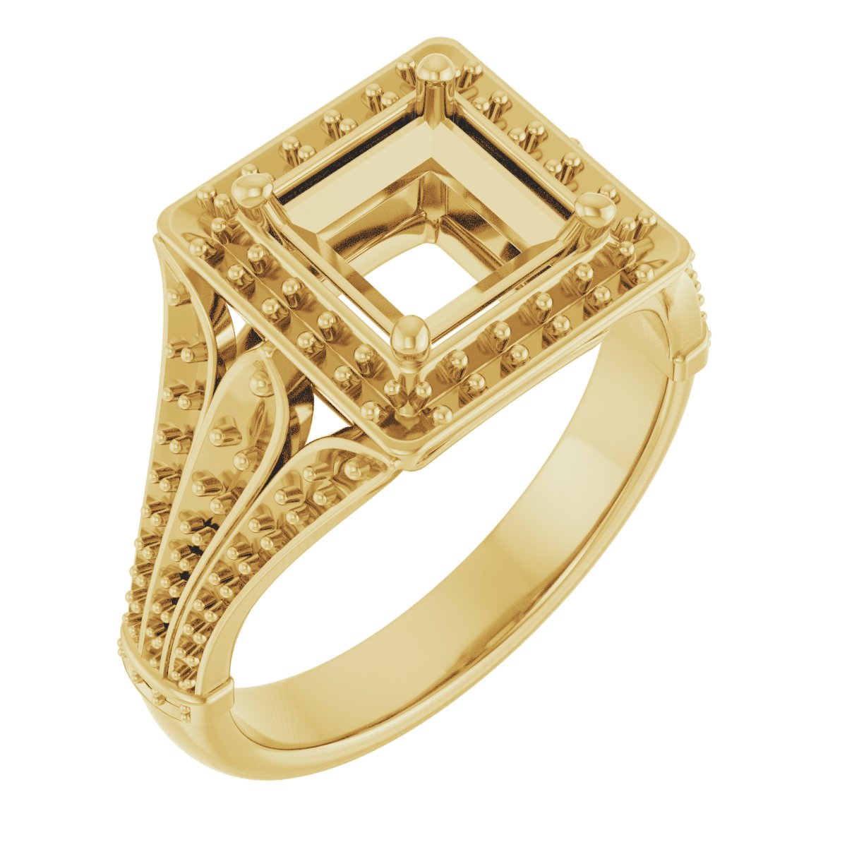Halo-Style Engagement Ring