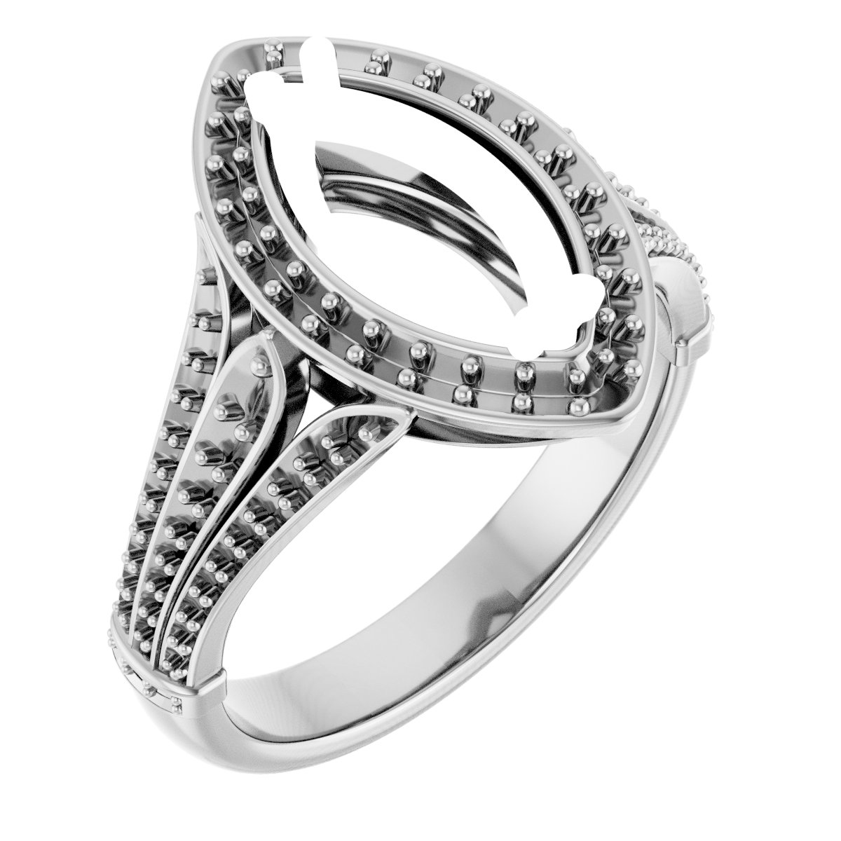 Halo-Style Engagement Ring