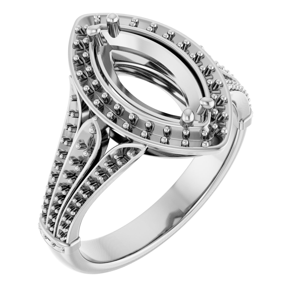 Halo-Style Engagement Ring