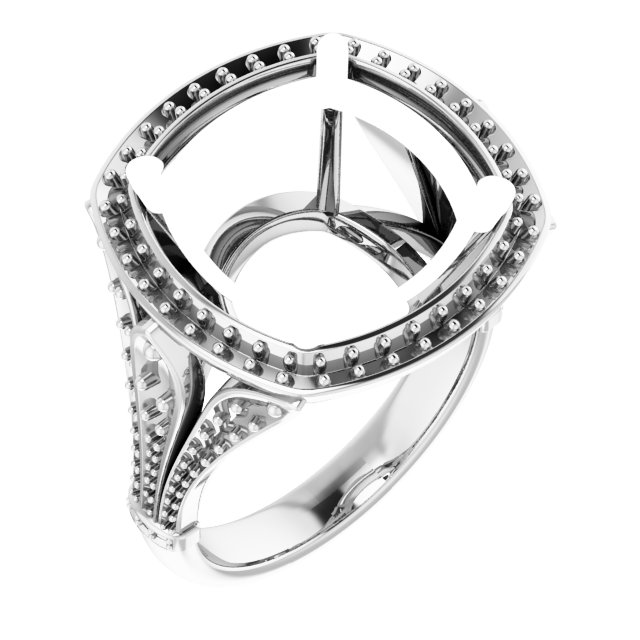 Halo-Style Engagement Ring