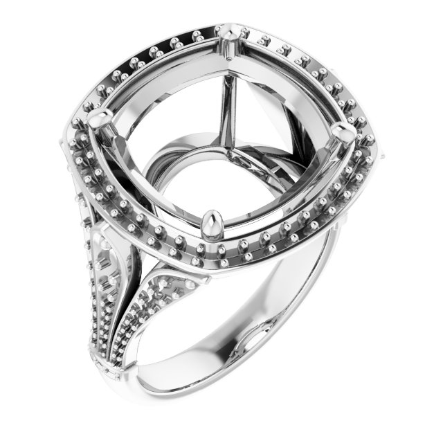 Halo-Style Engagement Ring