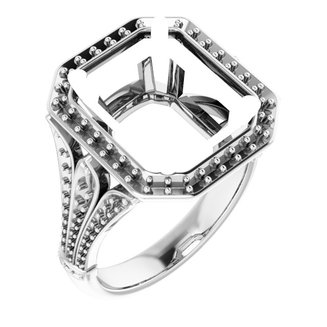 Halo-Style Engagement Ring