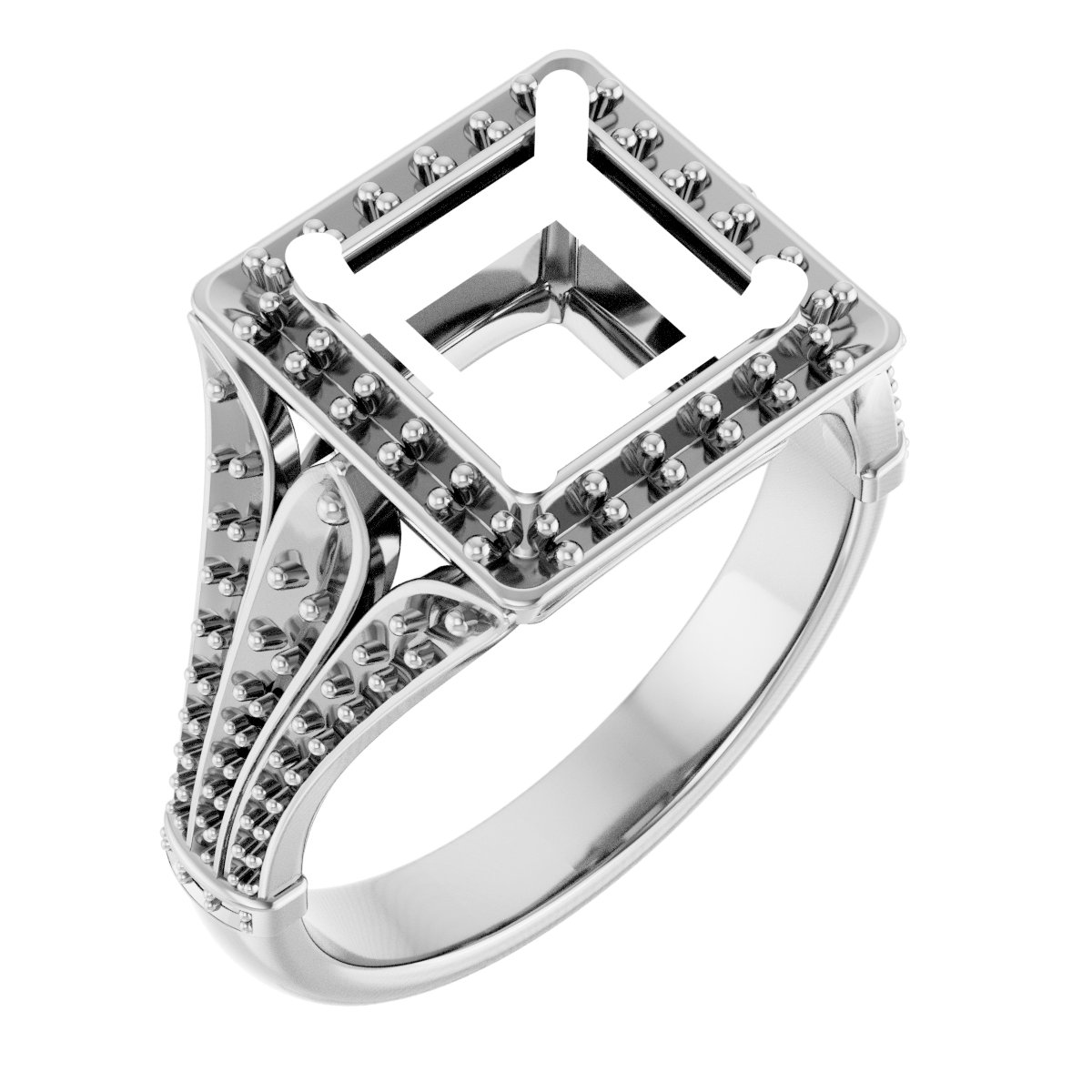 Halo-Style Engagement Ring