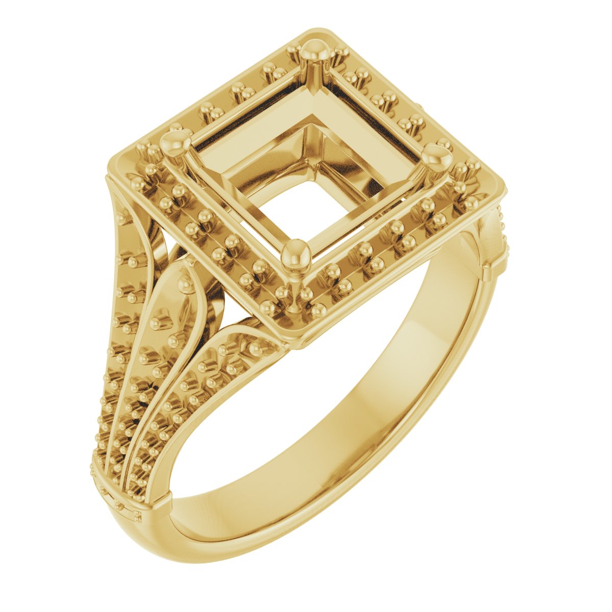 Halo-Style Engagement Ring